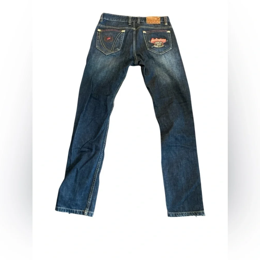 BSB2 Men's Straight Jeans Size 32 x33‎ Faded Blue Wash Denim